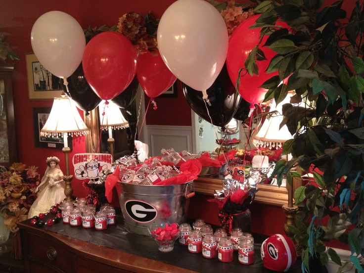 Uga Graduation Party Ideas
 17 Best images about Baby shower ideas on Pinterest