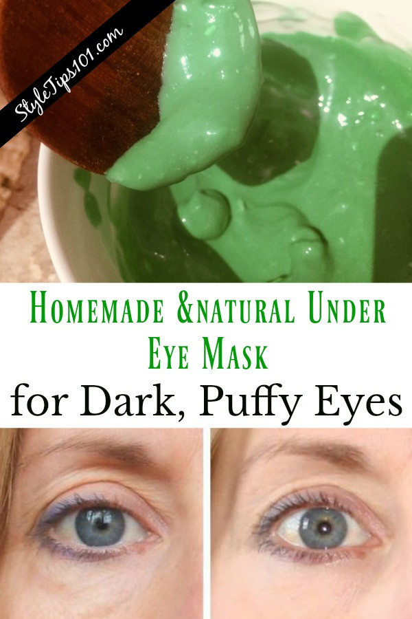 Under Eye Mask DIY
 DIY Under Eye Mask for Dark Puffy Eyes