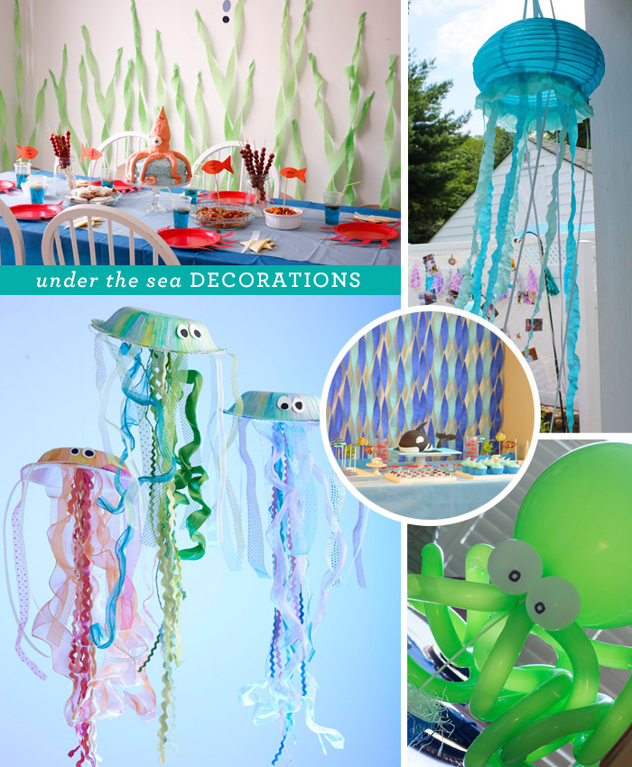 Under The Sea Birthday Decorations
 Under the Sea Party Idea