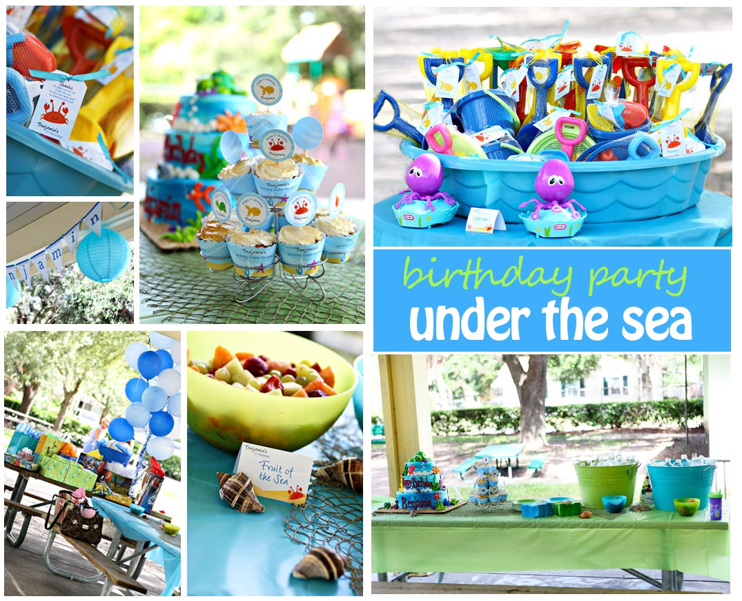 Under The Sea Birthday Decorations
 Under the Sea Birthday Party