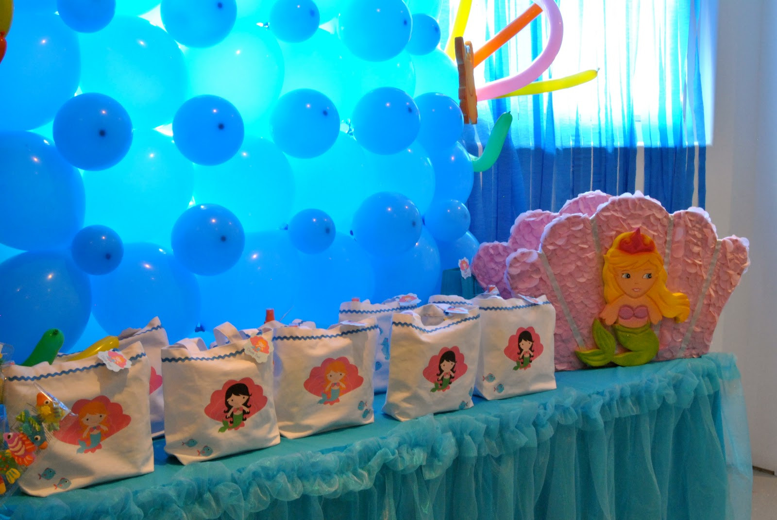 Under The Sea Birthday Decorations
 Party Tales Birthday Party Under the Sea Birthday
