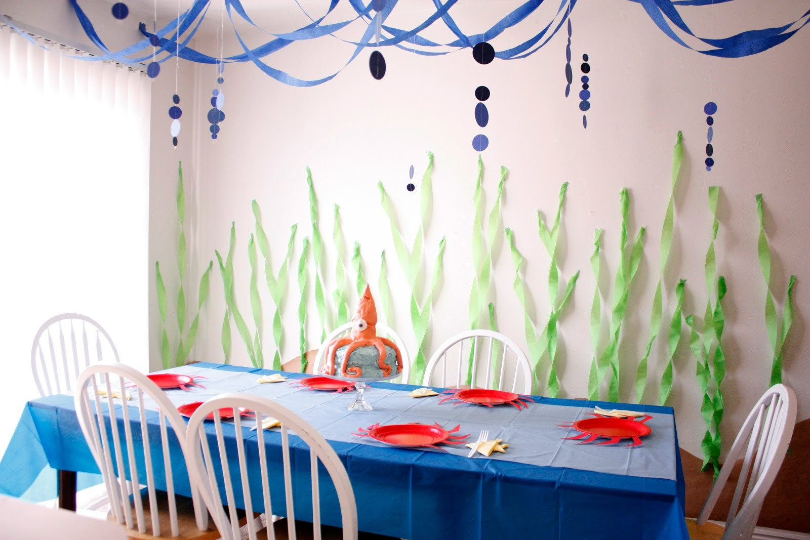 Under The Sea Birthday Decorations
 Under the Sea Birthday Party – Part Two