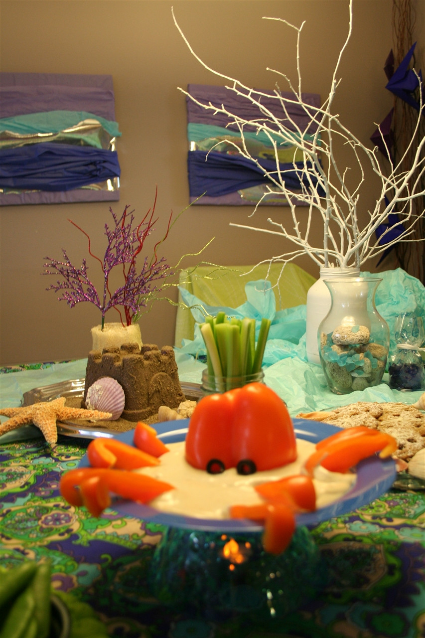Under The Sea Birthday Decorations
 Kids’ Under the Sea Party Food