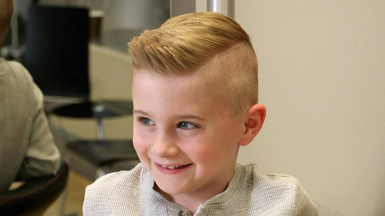 Undercut Hairstyle Boy
 Haircut Tutorial for Young Boys TheSalonGuy