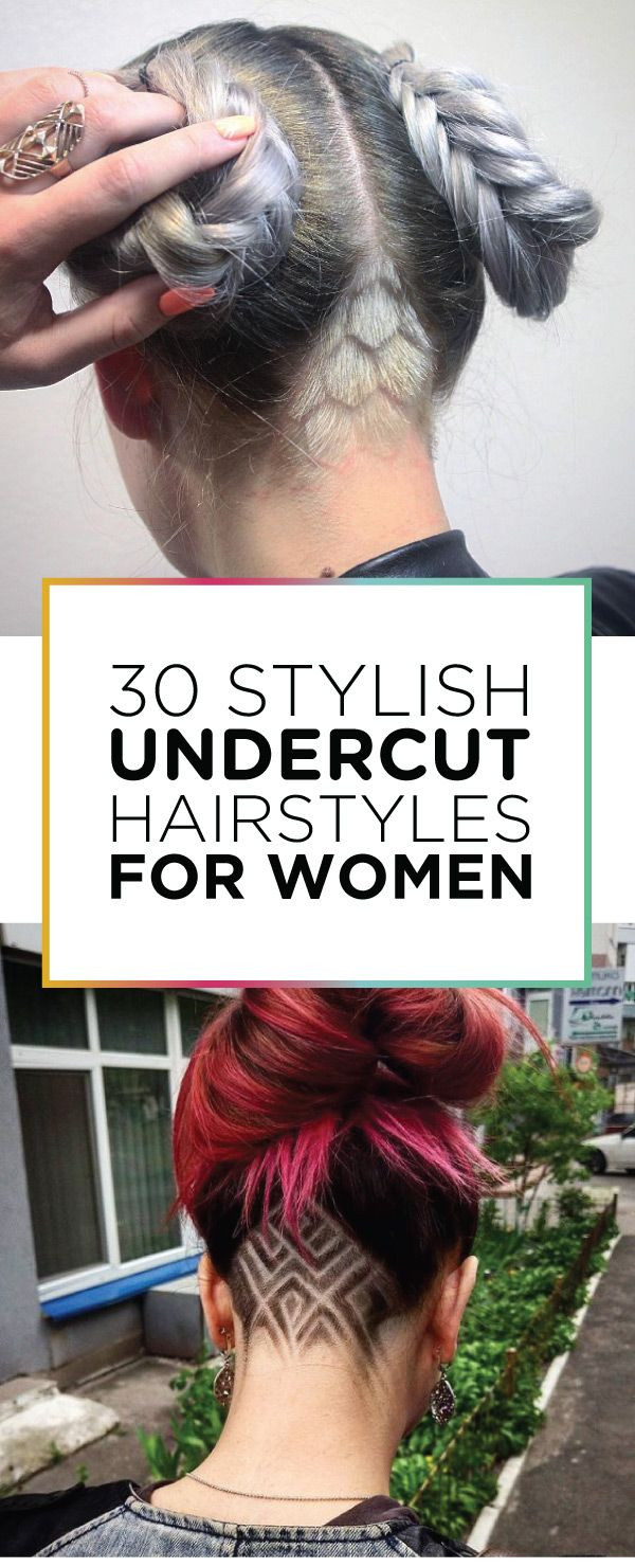 Undercut Hairstyles Female
 30 Stylish Undercut Hairstyles for Women