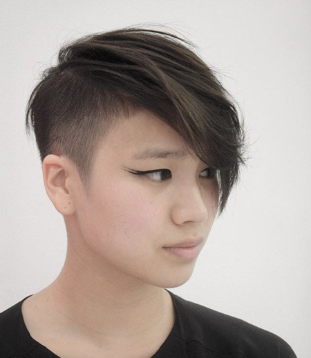 Undercut Pixie Hairstyles
 I have a strange question Androgynous makeup
