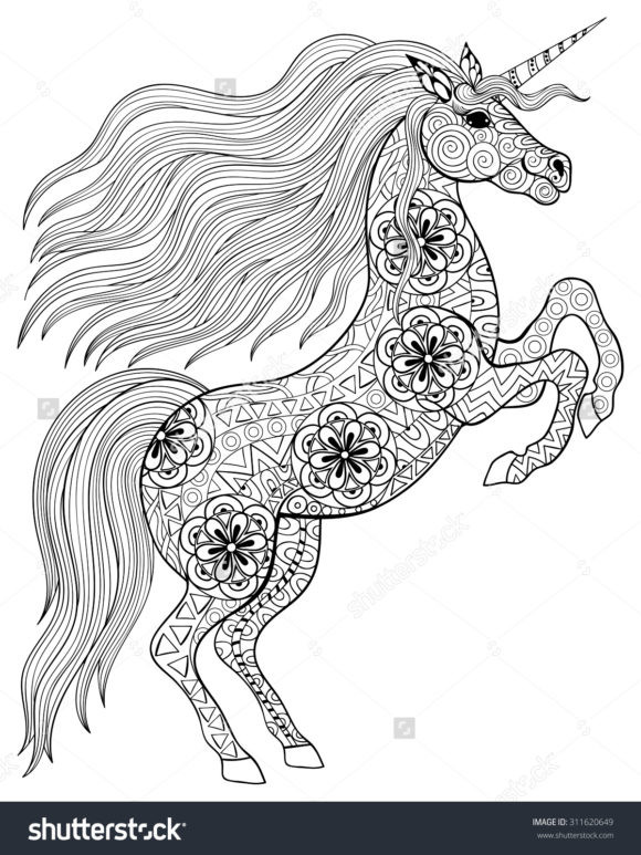 Unicorn Adult Coloring Books
 Coloring Pages Appealing Unicorn Coloring Pages For