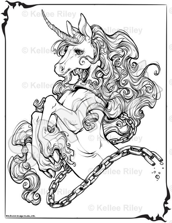 Unicorn Adult Coloring Books
 Unicorn Adult Coloring Pages