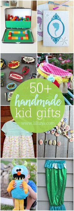 Unique Birthday Gifts For Kids
 50 Handmade Gift ideas for Kids so many great ideas to