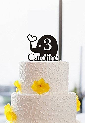 Unique Birthday Gifts For Kids
 Amazon Cute Elephant Happy Birthday Cake Topper