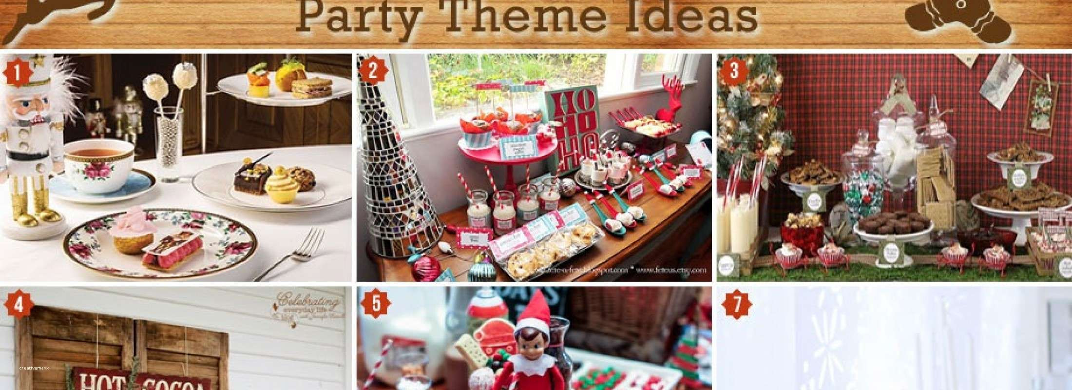 Unique Company Holiday Party Ideas
 Elegant Corporate Christmas Party themes Creative Maxx Ideas