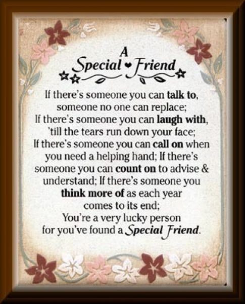 Unique Friendship Quotes
 A unique poem about friendship written by Pearl and Earl