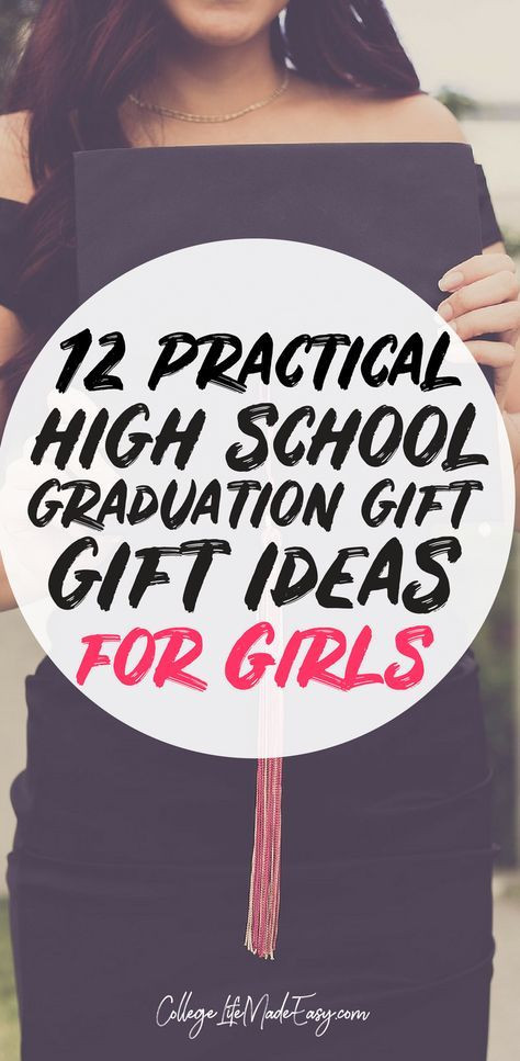 University Graduation Gift Ideas For Daughter
 12 Original & Inexpensive High School Graduation Gifts