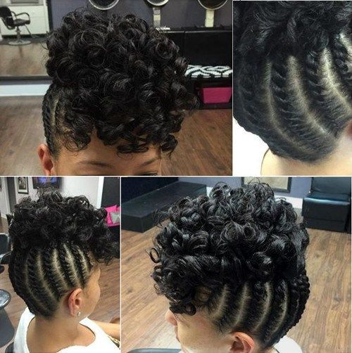 Updo Braid Hairstyles For Black Hair
 60 Easy and Showy Protective Hairstyles for Natural Hair