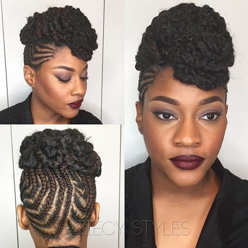 Updo Braid Hairstyles For Black Hair
 50 Updo Hairstyles for Black Women Ranging from Elegant to