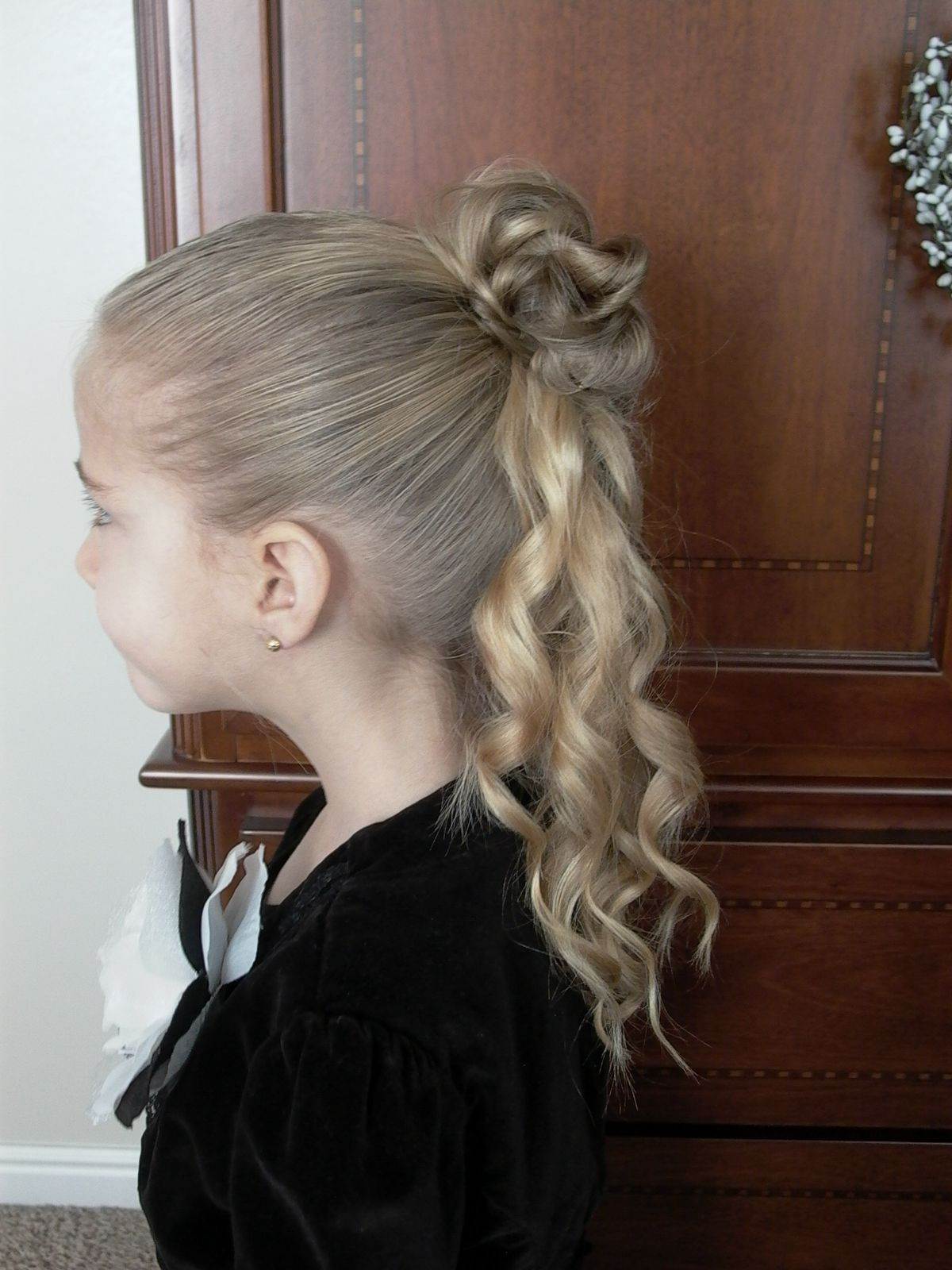 Updos Hairstyles For Little Girls
 little girl updos tutorial videos