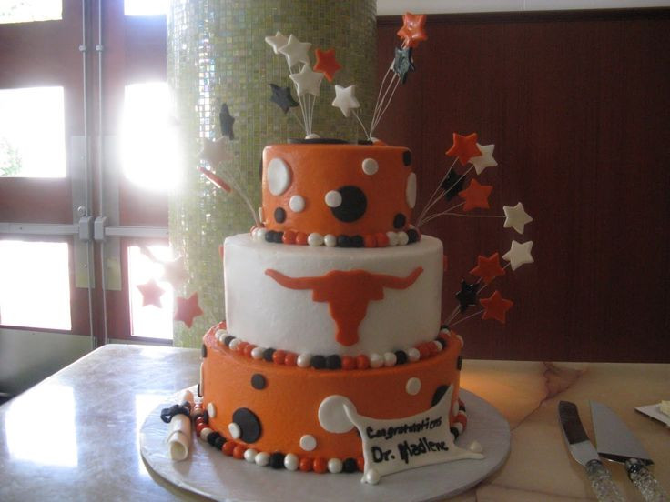Ut Graduation Party Ideas
 32 best Texas Longhorn Cakes images on Pinterest