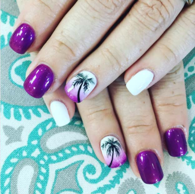 Vacation Nail Designs
 31 Nail Art Designs For Your Beach Vacation The Goddess