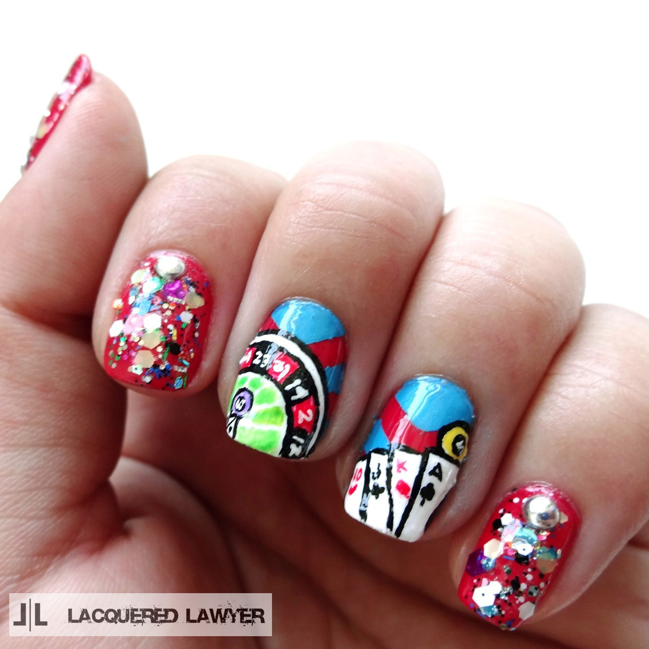 Vacation Nail Designs
 Lacquered Lawyer