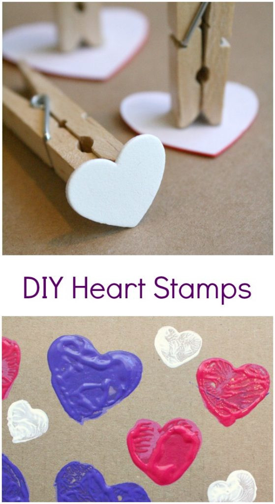 Valentine Art Projects For Preschoolers
 DIY Heart Stamp Art for Kids Fantastic Fun & Learning