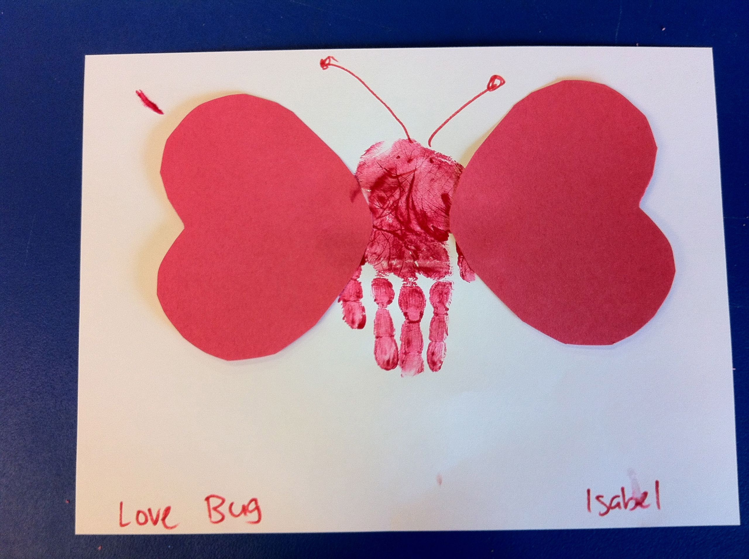 Valentine Art Projects For Preschoolers
 Preschool Crafts for Kids Valentine s Day Hand Print