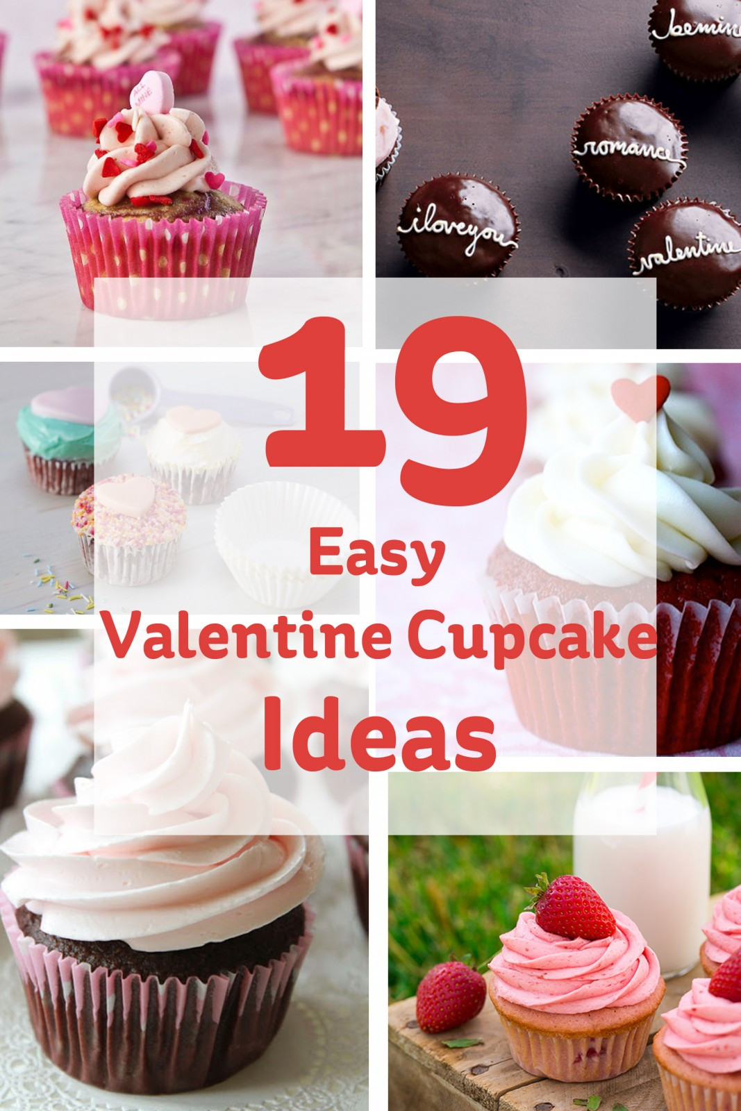 Valentine Cupcakes Pinterest
 19 Easy Valentine Cupcake Ideas Hobbycraft Blog