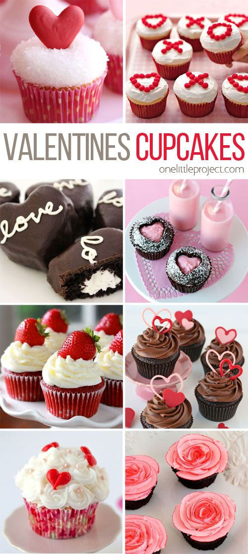 Valentine Cupcakes Pinterest
 35 Valentine s Day Cupcake Ideas