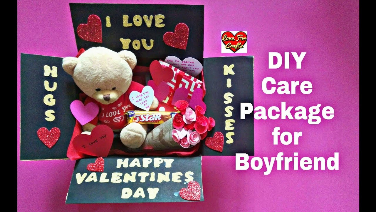 Valentine Day Boyfriend Gift Ideas
 DIY Care Package for Boyfriend
