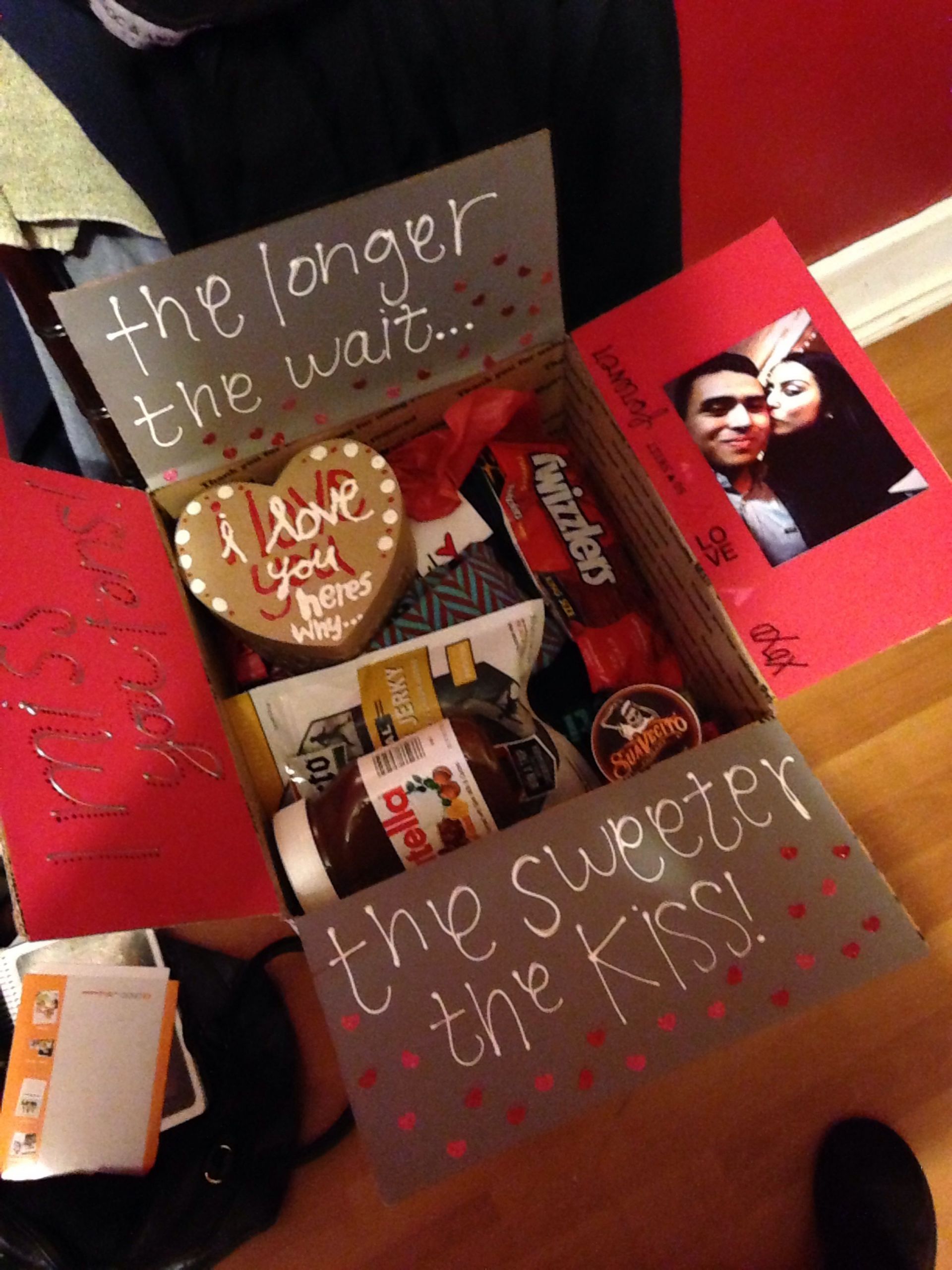 Valentine Day Boyfriend Gift Ideas
 Military valentines day package