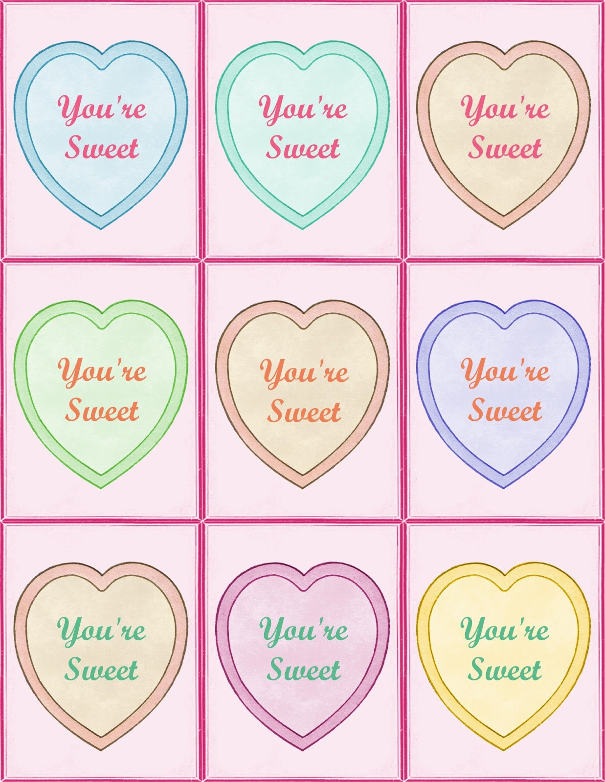 Valentine Day Quotes For Kids
 Printable Valentine Quotes QuotesGram