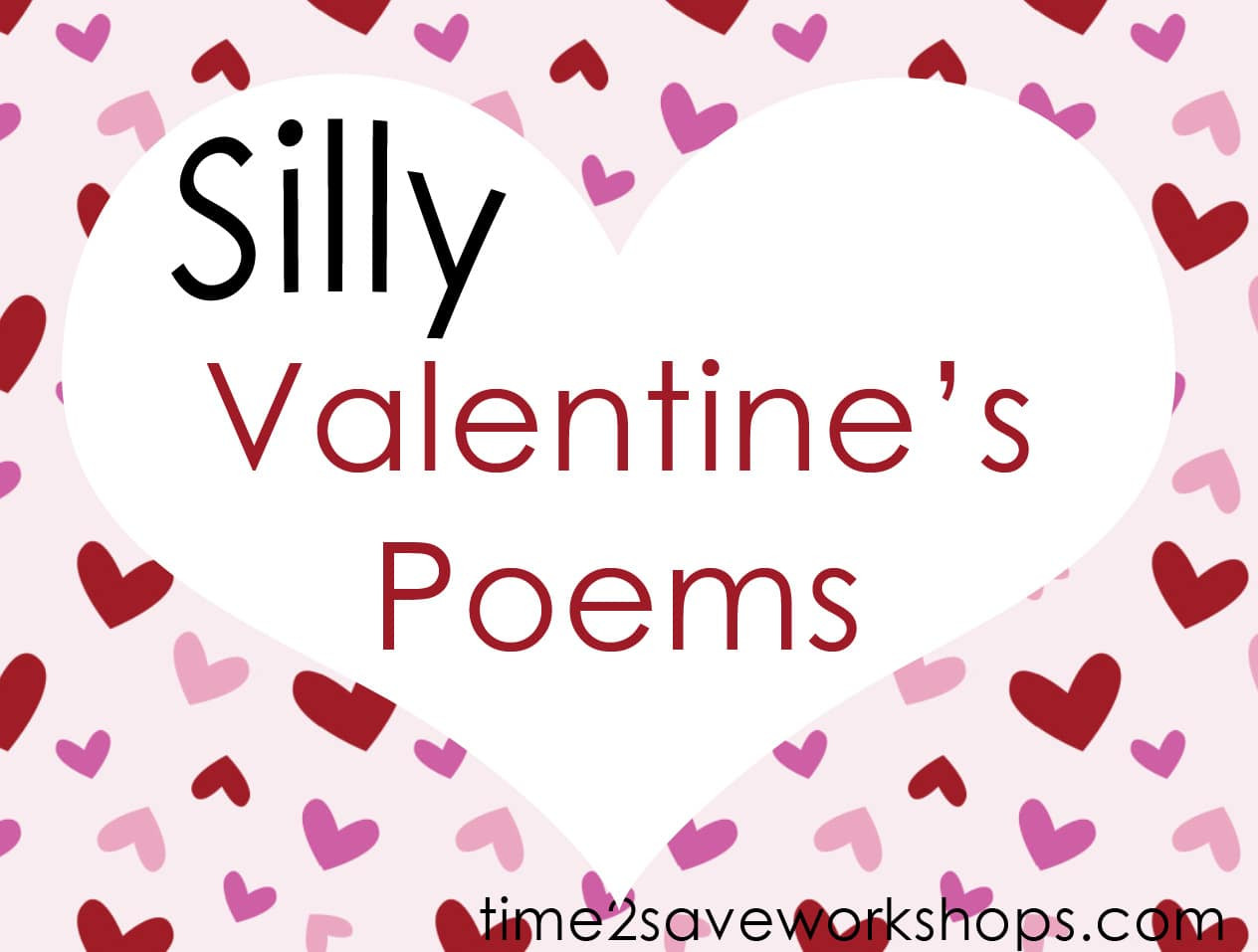 Valentine Day Quotes For Kids
 Silly Poems Valentine s Fun with Words Poems for Children
