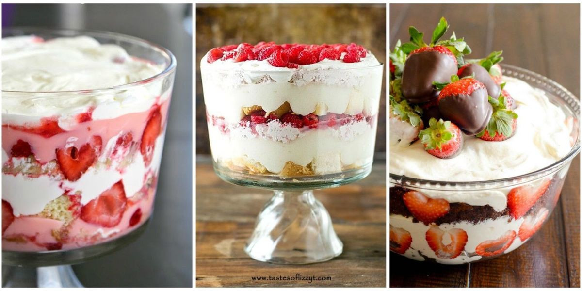 Valentine Day Recipes Desserts
 13 Valentine s Day Trifle Recipes Easy Trifle Desserts