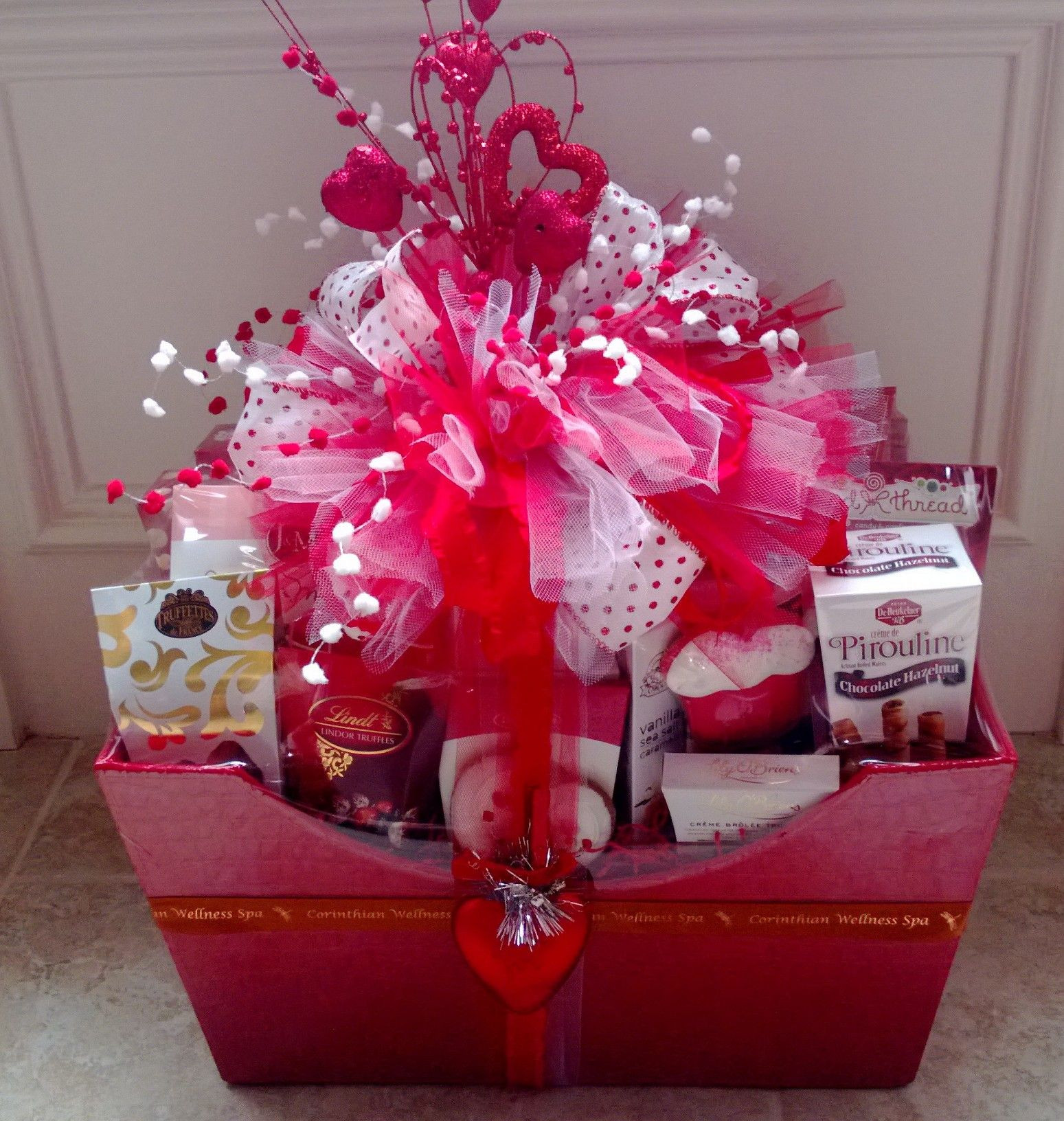 Valentine Gift Basket Ideas
 Valentine s Basket Gift Wrapping Ideas