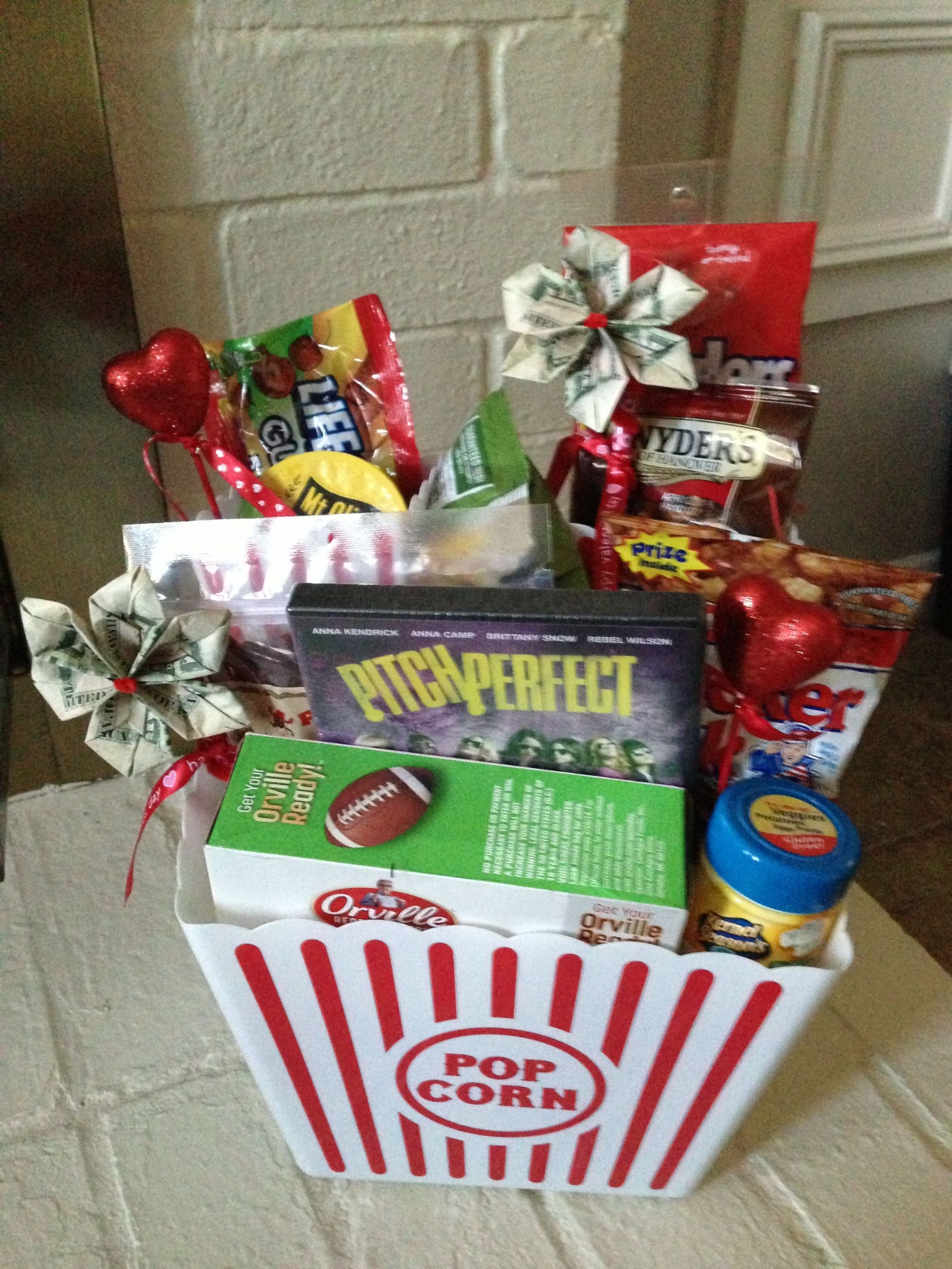 Valentine Gift Ideas For College Students
 Valentine s Day Movie Night Care Package for College