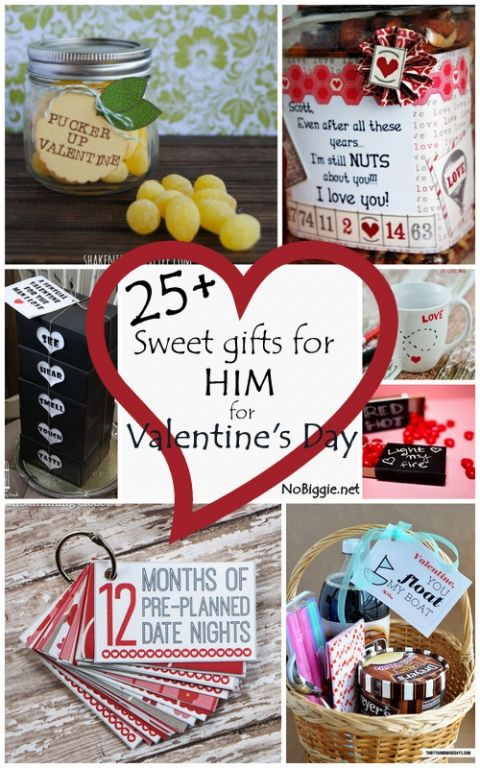 Valentine Sweet Gift Ideas
 25 Sweet Gifts for Him for Valentine s Day