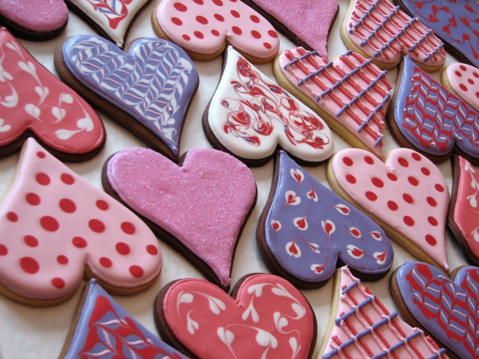 Valentine'S Day Brownies
 Cookies heart colorful valentine s day wallpaper