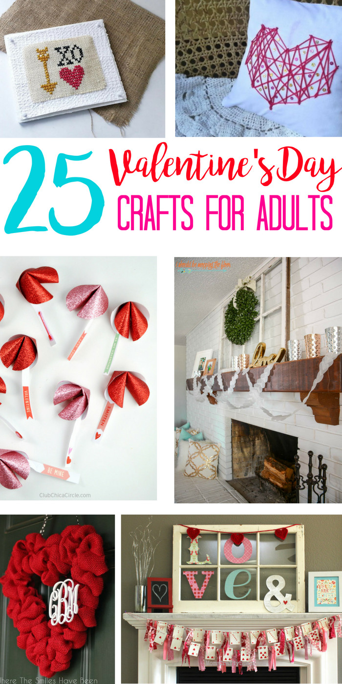 Valentine'S Day Craft Ideas For Adults
 Valentine Crafts for Adults Why Should Kids Have All the