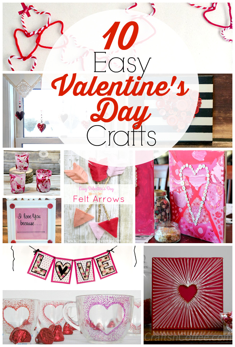 Valentine'S Day Craft Ideas For Adults
 10 Easy Valentine’s Day Crafts for Adults