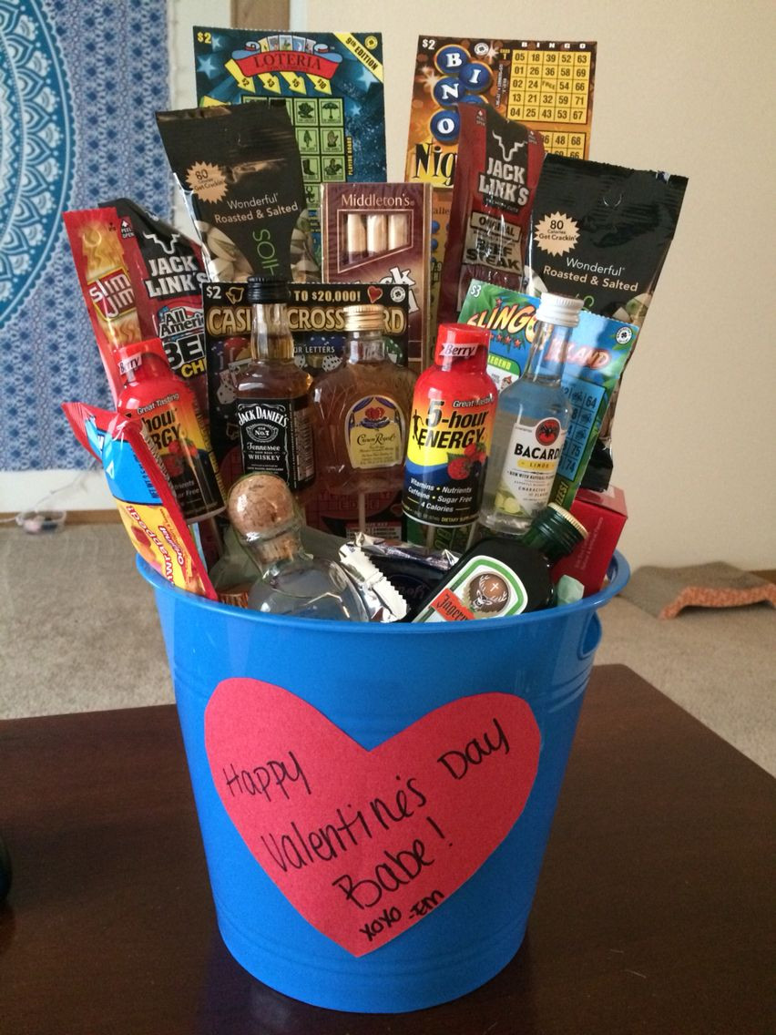 Valentine'S Day Gift Basket Ideas For Him
 Valentine s Day man bouquet for my man valentinesday