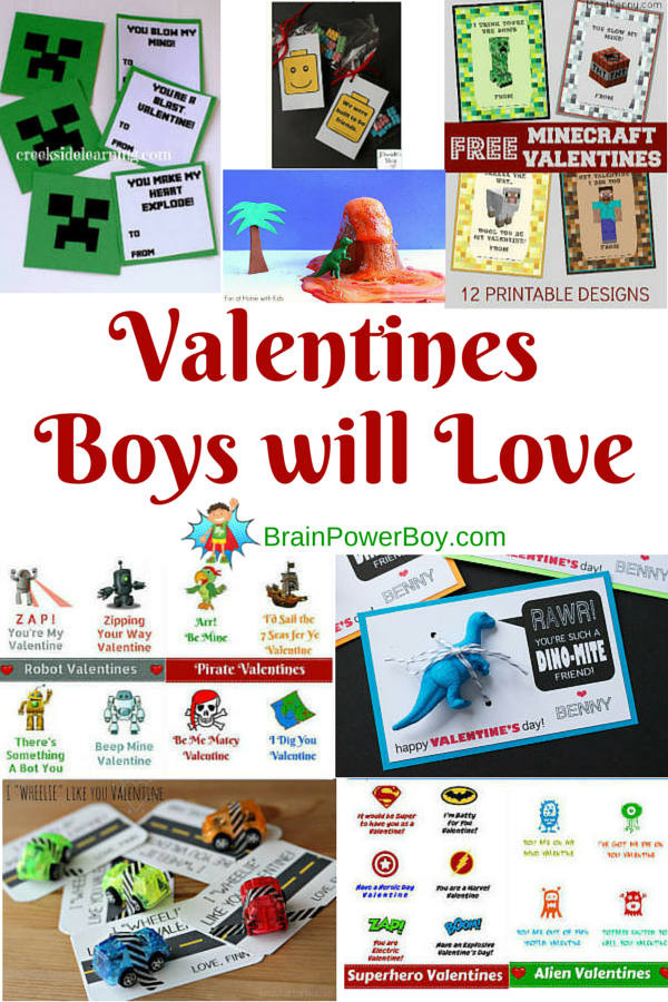 Valentine'S Day Gift Ideas For Boys
 Valentine s Day Gifts for Classmates Printables