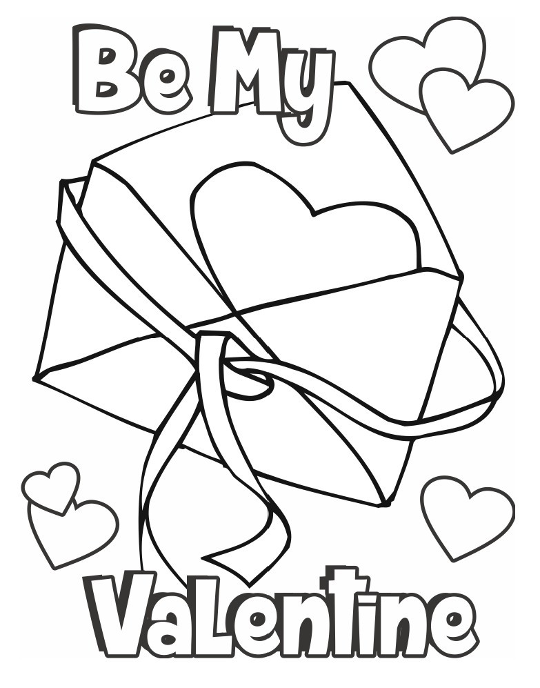 Valentines Coloring Pages For Kids
 Valentine s Day Coloring Pages