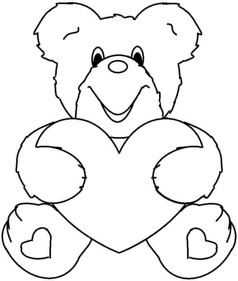 Valentines Coloring Pages For Kids
 Free Valentine For Kids Download Free Clip Art