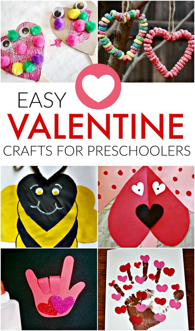 Valentines Craft Ideas For Preschoolers
 Easy Valentine Craft Ideas for Preschoolers Crafts for Toddlers