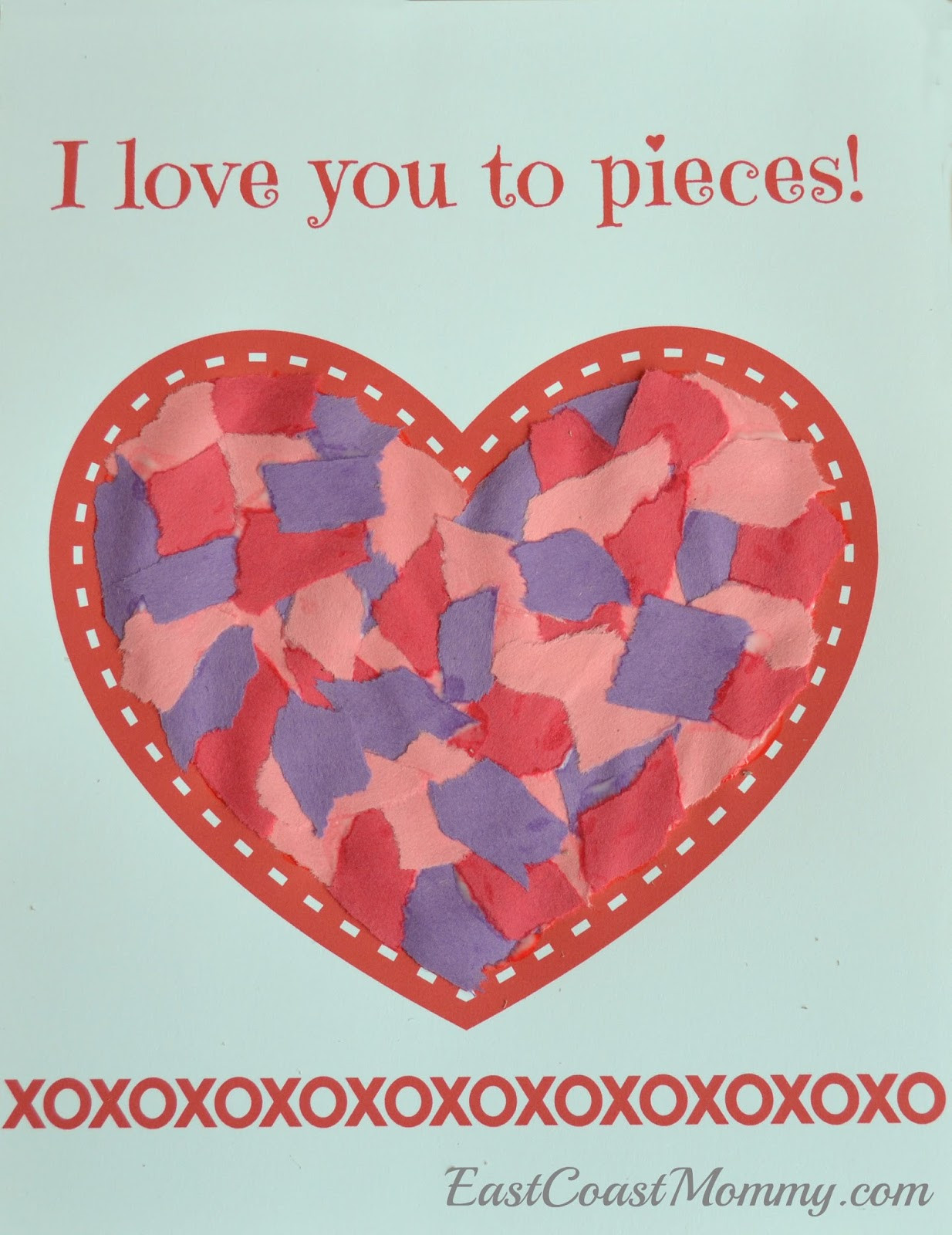 Valentines Craft Ideas For Preschoolers
 East Coast Mommy Simple Valentine s Day Craft for Toddlers and Preschoolers with free printable