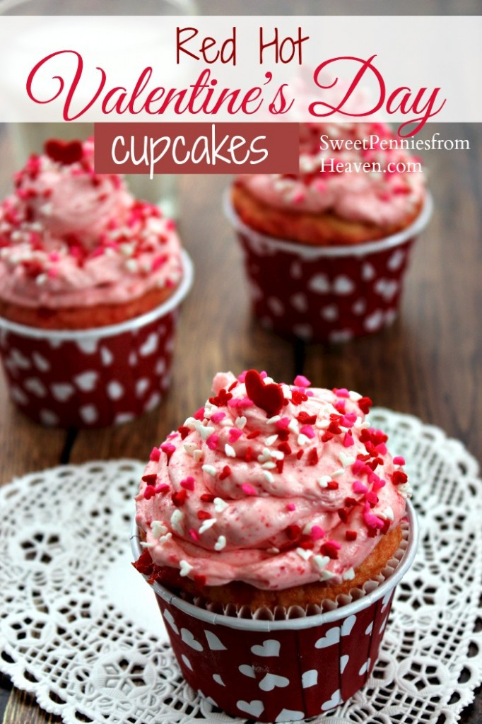 Valentines Day Cupcakes Recipes
 Simple Red Hot Valentine s Day Cupcakes Recipe