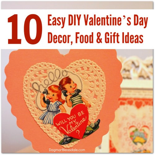 Valentines Day Food Gifts
 10 Easy Valentine s Day DIY Decorating Food and Gift Ideas