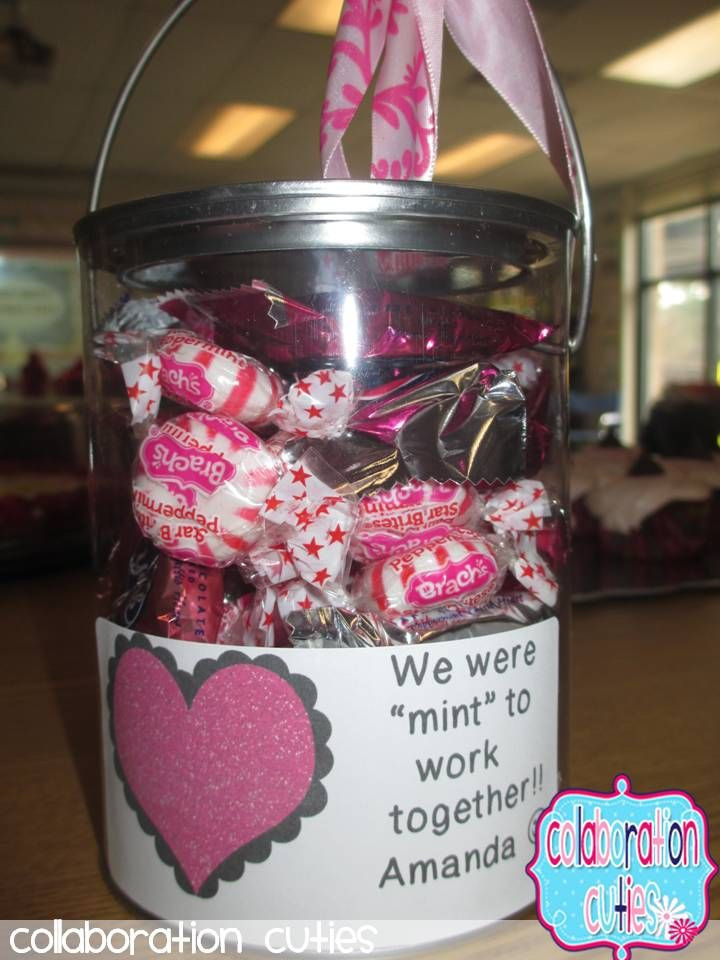 Valentines Day Gift Ideas For Coworkers
 Collaboration Cuties Sweet t for coworkers Pardon
