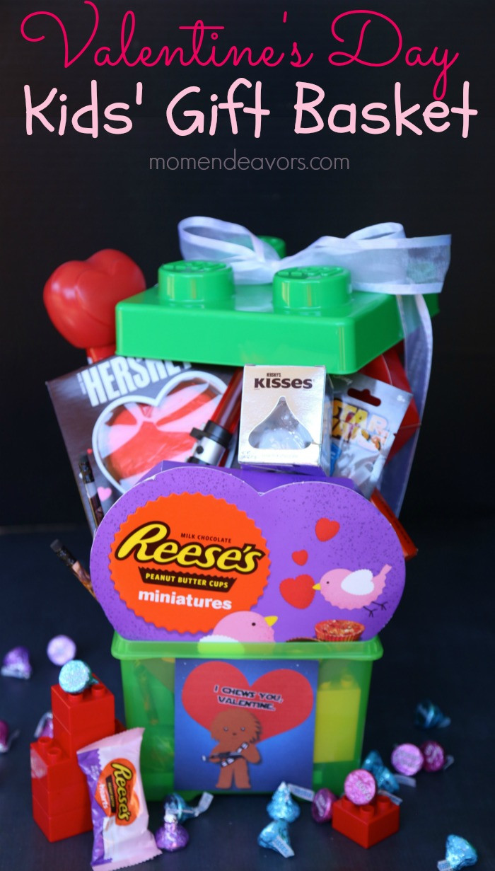 Valentines Gift For Children
 Fun Valentine’s Day Gift Basket for Kids