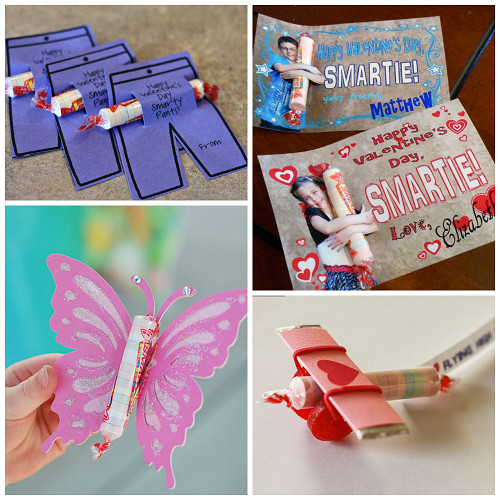 Valentines Gift Ideas For Children
 Here are some fun smarties candy ideas for Valentine s Day