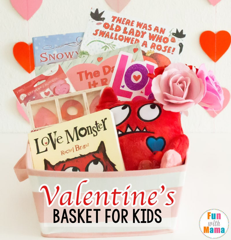 Valentines Gift Ideas For Kids
 Valentines Basket Valentine s Gifts For Kids Fun with Mama